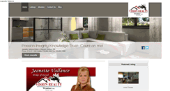 Desktop Screenshot of jeanettevallance.com
